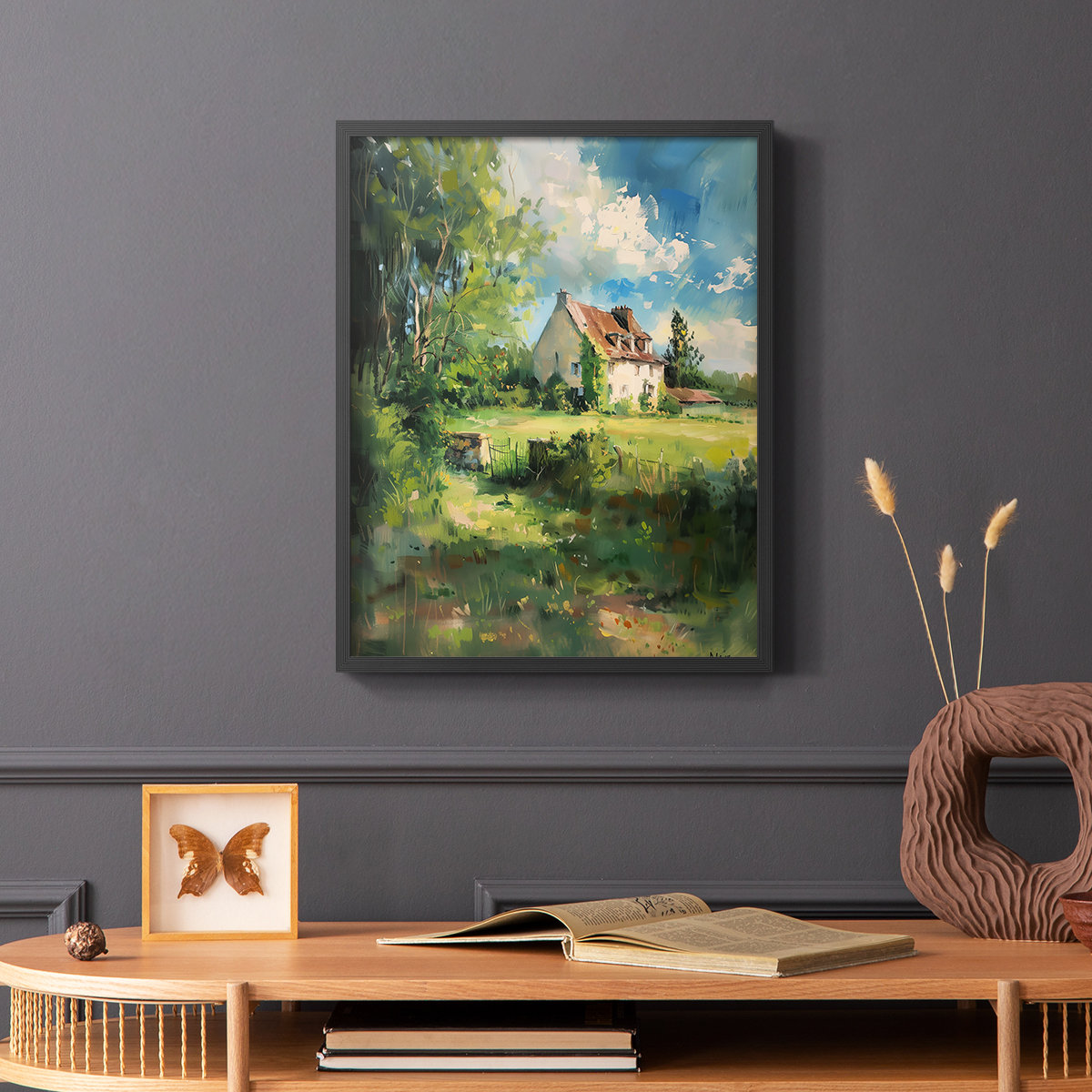 旬 Landscapes SYUN-006 Winston Porter LANDSCAPES Series C -Premium Framed Print -Ready to